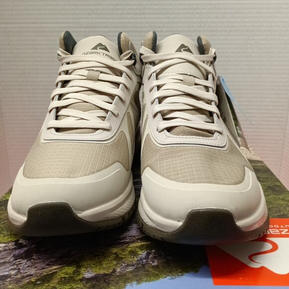 Men’s size 11 Ozark Trail Tech Hiker Waterproof Boots Stone - Picture 2 of 8